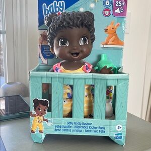 Baby Alive Baby Gotta Bounce Doll New